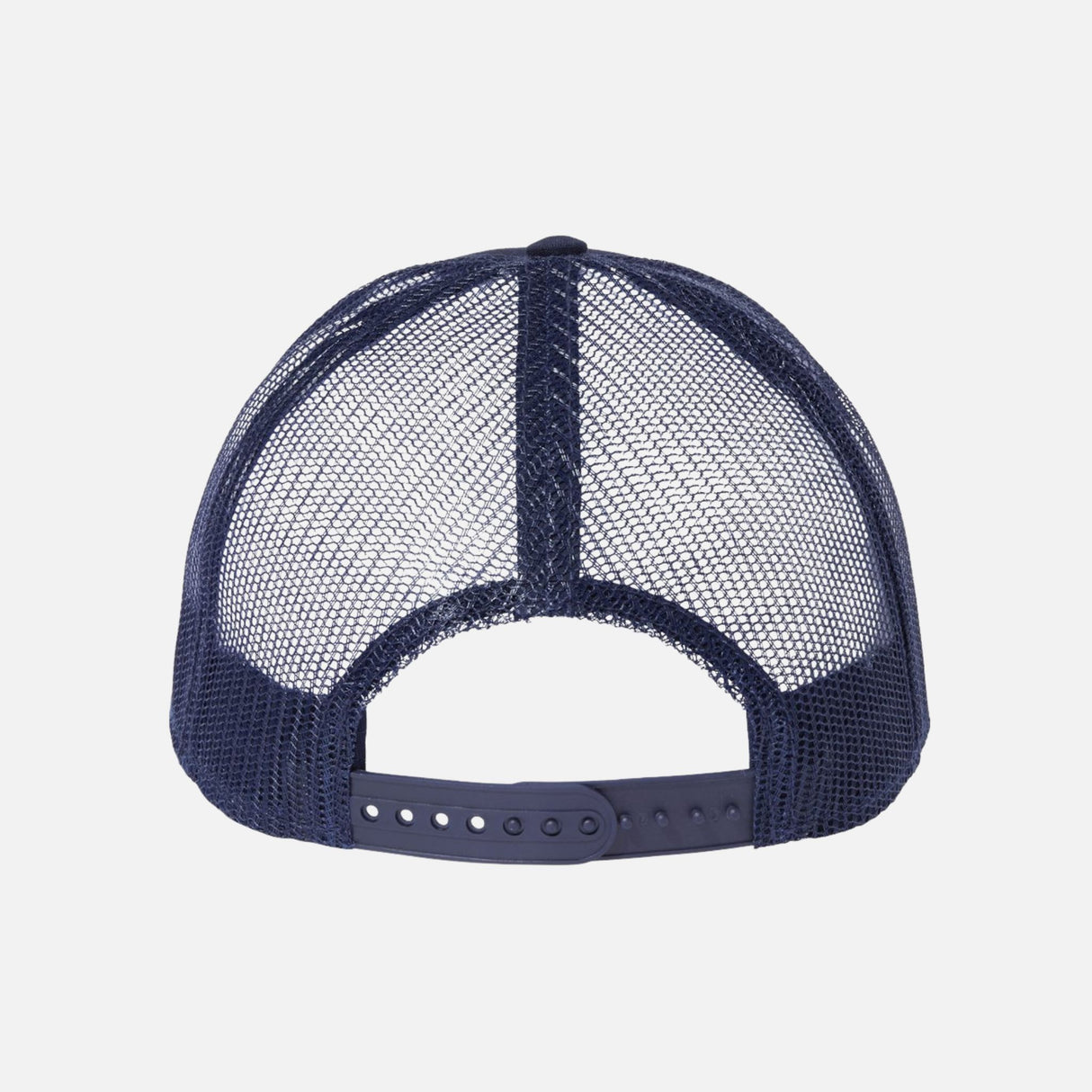 Casquette écoresponsable Atlantis Headwear RETH marine, style trucker, confort durable, accessoire de mode écologique.