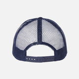 Casquette écoresponsable Atlantis Headwear RETH marine, style trucker, confort durable, accessoire de mode écologique.
