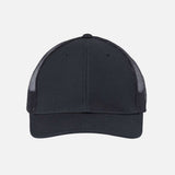 Casquette écoresponsable noir Atlantis Headwear RETH, style trucker avec confort durable, accessoires-casquettes-corpo