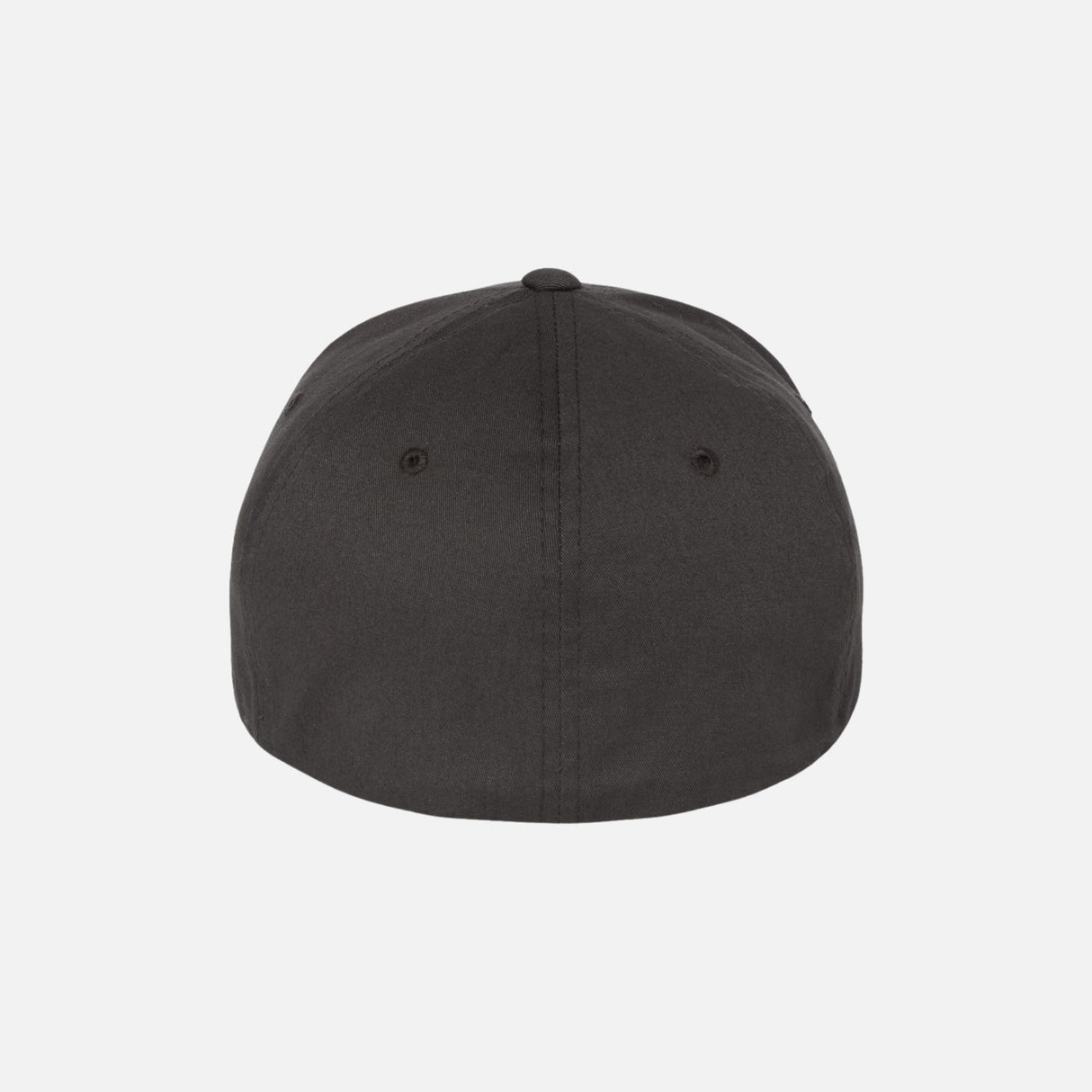 Casquette Flexfit 5001 à filet structurée six panneaux, style sportif gris foncé, accessoire de casquette pour le sport et le casual.