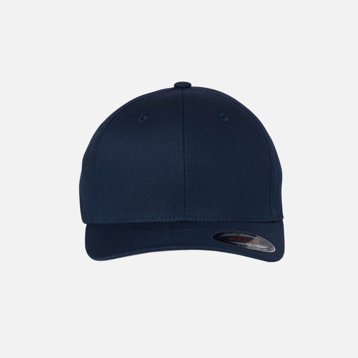 Casquette Flexfit 5001 à filet structurée six panneaux, couleur marine, vue de face.