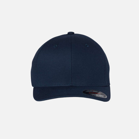 Casquette Flexfit 5001 à filet structurée six panneaux, couleur marine, vue de face.