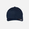 Casquette Flexfit 5001 à filet structurée six panneaux, couleur marine, vue de face.