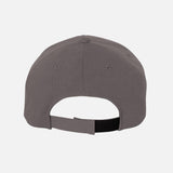 Casquette ajustable Flexfit 110C en charbon, accessoires pour le sport, confort et gestion de l'humidité, vue de face