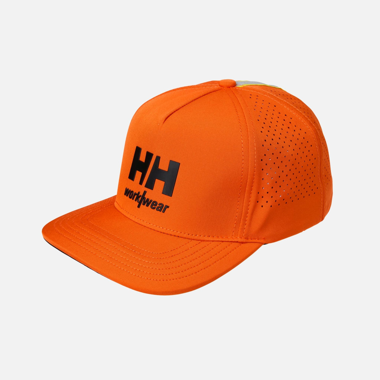 Casquette orange Helly Hansen pour le confort ventilé et une meilleure visibilité, accessoires de sport et outdoor.