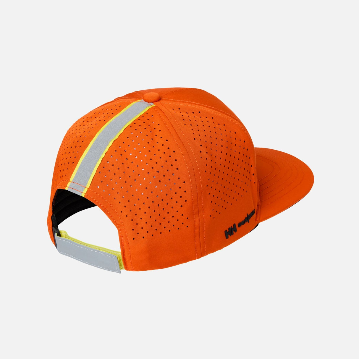 Casquette orange Helly Hansen pour confort ventilé et visibilité accrue, accessoire de sport et outdoor.