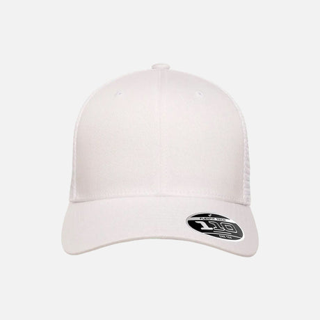 Casquette-mesh-FlexFit-S_S-110M-blanc-devant