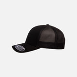 Casquette-mesh-FlexFit-S_S-110M-noir-côté