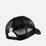 Casquette-toile-dos-en-maille-Carharrt-106738N04-noir-derrière