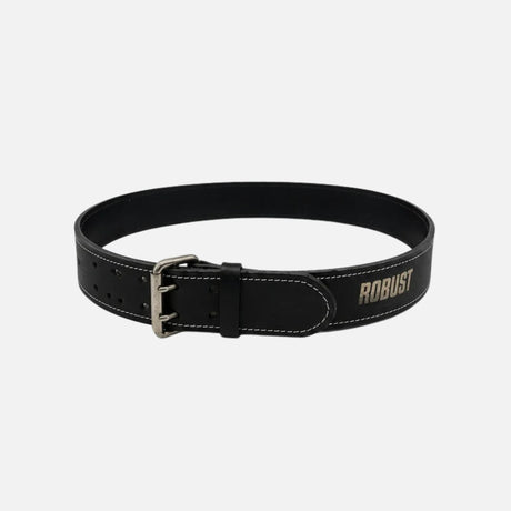 Ceinture épaisse Camro pour sac à outils, noire, robuste avec soutien renforcé, accessoire pratique pour le travail.