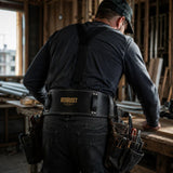 Ceinture dorsale Camro SF3100 noire pour soutien lombaire et confort, accessoire pour outils de travail.