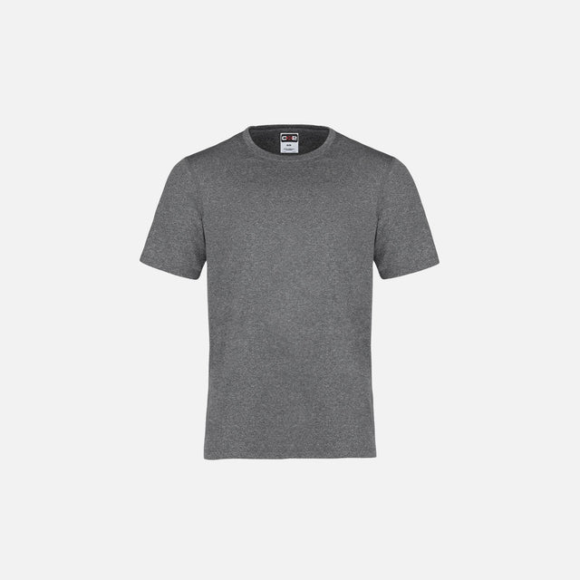 T-shirt manches courtes unisexe Canada Sportswear en tissu léger noir, idéal pour le sport et le confort actif.