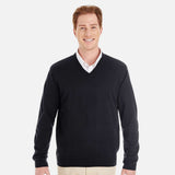 Chandail-ML-Harriton-S_S-M420-noir-devant-mannequin