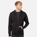 Chandail-a-capuche-zippe-Independant-S_S-SS4500Z-noir-devant-mannequin