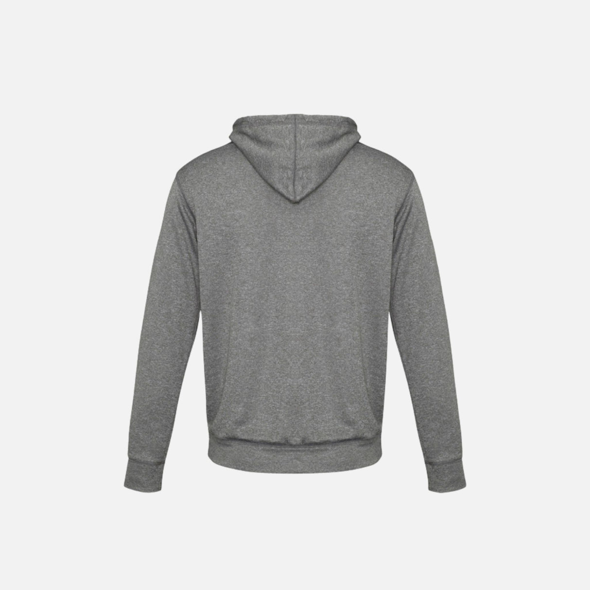 Chandail à capuchon gris chiné pour homme de la marque Biz, doux et résistant, vêtements capuchons corpo.