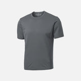 T-shirt à manches courtes ATC Pro Team en coloris charbon, vêtement corporel pour sport ou loisirs, vue de l'avant.