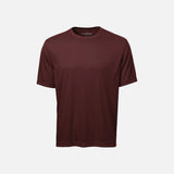 T-shirt à manches courtes ATC Pro Team, vêtement de sport marron avec logo sur le devant, idéal pour l'équipe ou le sport.