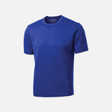 T-shirt à manches courtes ATC Pro Team, vêtement corporel en bleu royal avec logo blanc, porté sur mannequin.