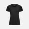 T-shirt à manches courtes pour femme ATC Pro Team, noir, en tissu confortable, idéal pour le sport ou la détente.