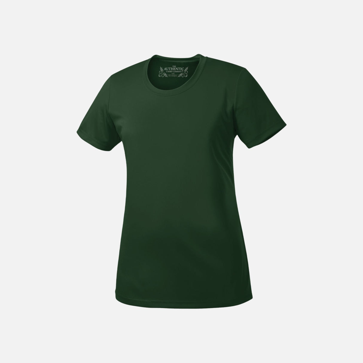 T-shirt à manches courtes pour femme ATC Pro Team, vert forêt, tissu confortable, idéal pour le sport ou le casual.