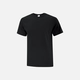 T-shirt à manches courtes noir ATC Everyday ATC1000, vêtement pour homme ou femme, vue de face.