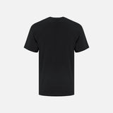 T-shirt à manches courtes noir ATC Everyday ATC1000, vêtement décontracté pour homme ou femme, vue de face.