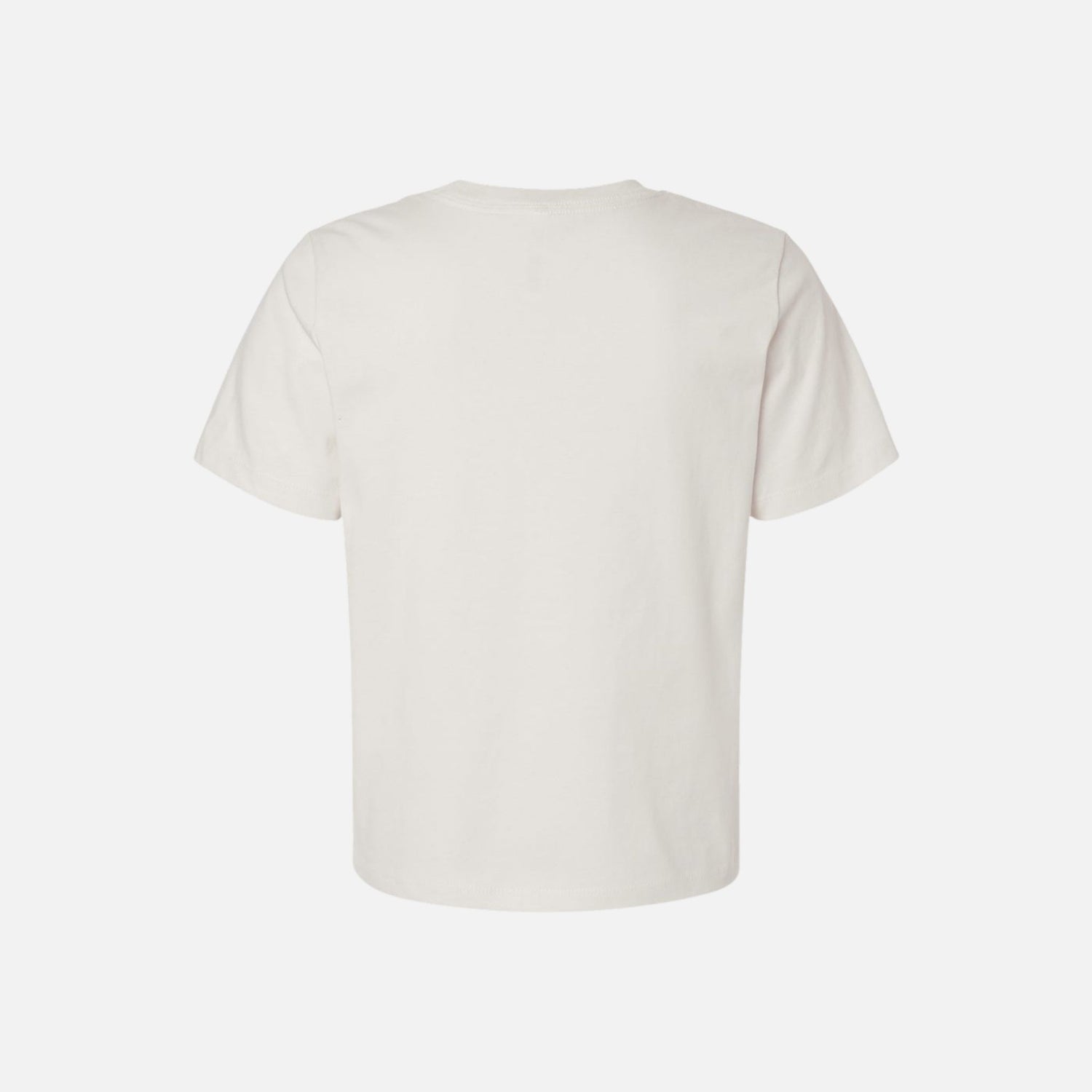 Chandail-manches-courtes-Bella-Canvas-S_S-6110-blanc-vintage-derrière