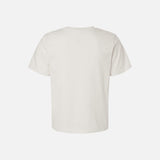 Chandail-manches-courtes-Bella-Canvas-S_S-6110-blanc-vintage-derrière