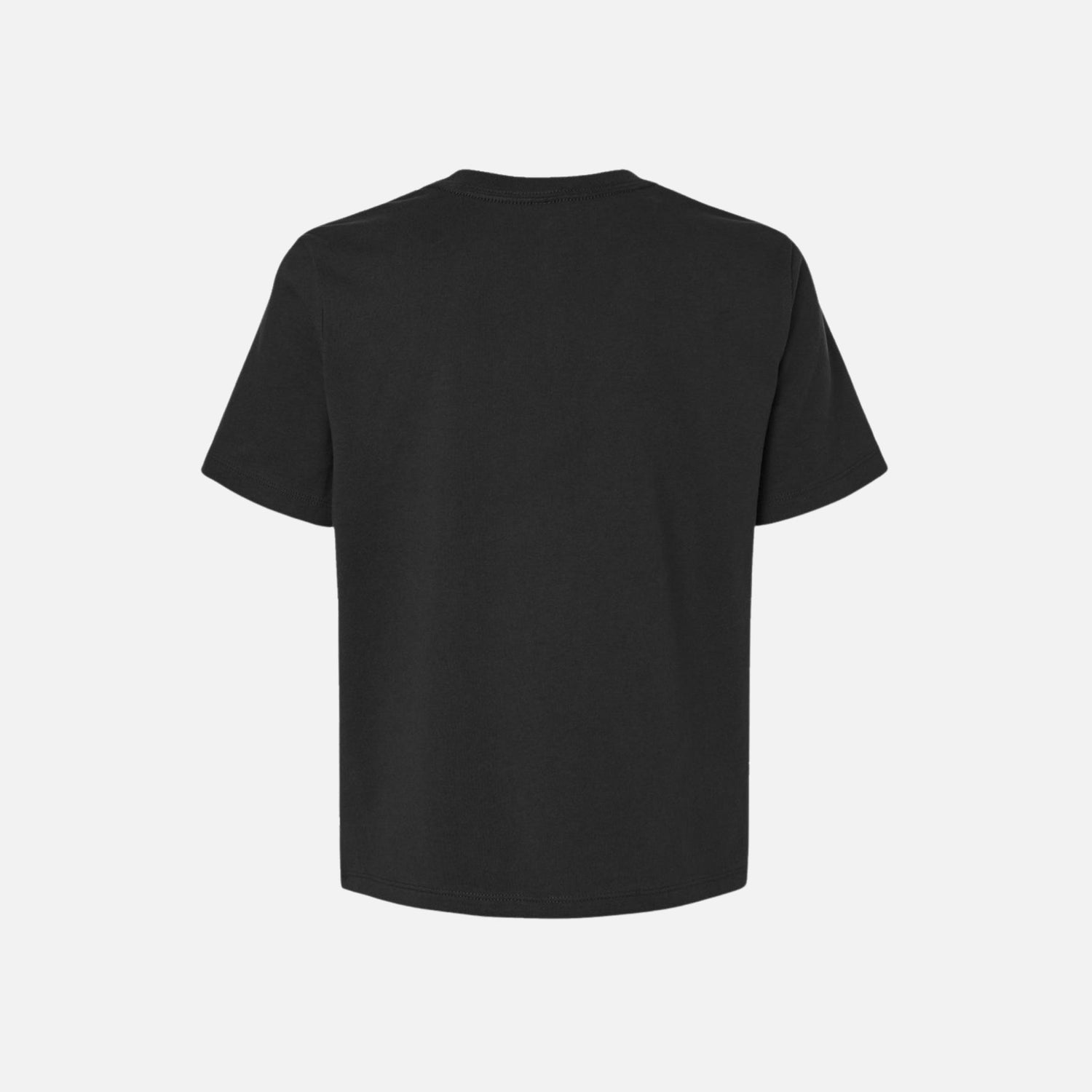 Chandail-manches-courtes-Bella-Canvas-S_S-6110-noir-vintage-derrière