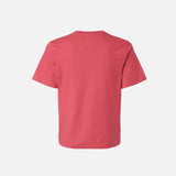 Chandail-manches-courtes-Bella-Canvas-S_S-6110-rouge-vintage-derrière