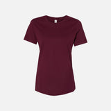 Chandail-manches-courtes-Bella-Canvas-S_S-6400-bourgogne-devant