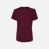 Chandail-manches-courtes-Bella-Canvas-S_S-6400-bourgogne-derrière