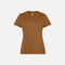 Chandail-manches-courtes-femme-2EVERL-Caramel-Devant