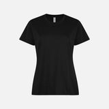 Chandail-manches-courtes-femme-2EVERL-Noir-Devant