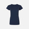 Chandail-manches-courtes-femme-Gildan-64000-marine-devant