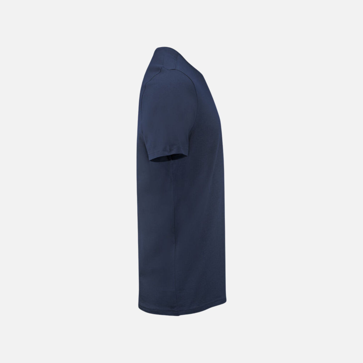 T-shirt bicolore pour homme James Harvest, manches courtes, en marine, tissu doux et confortable.