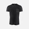 T-shirt bicolore pour homme James Harvest, manches courtes, noir, en coton, design moderne et élégant.