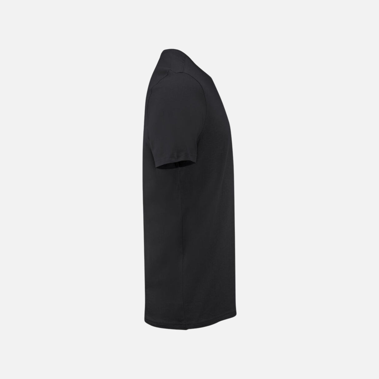 T-shirt bicolore pour homme James Harvest, manches courtes noir et gris, en coton, style décontracté.