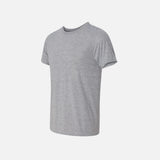 Chandail-manches-courtes-unisexe-gildan-42000-gris-sport-coté