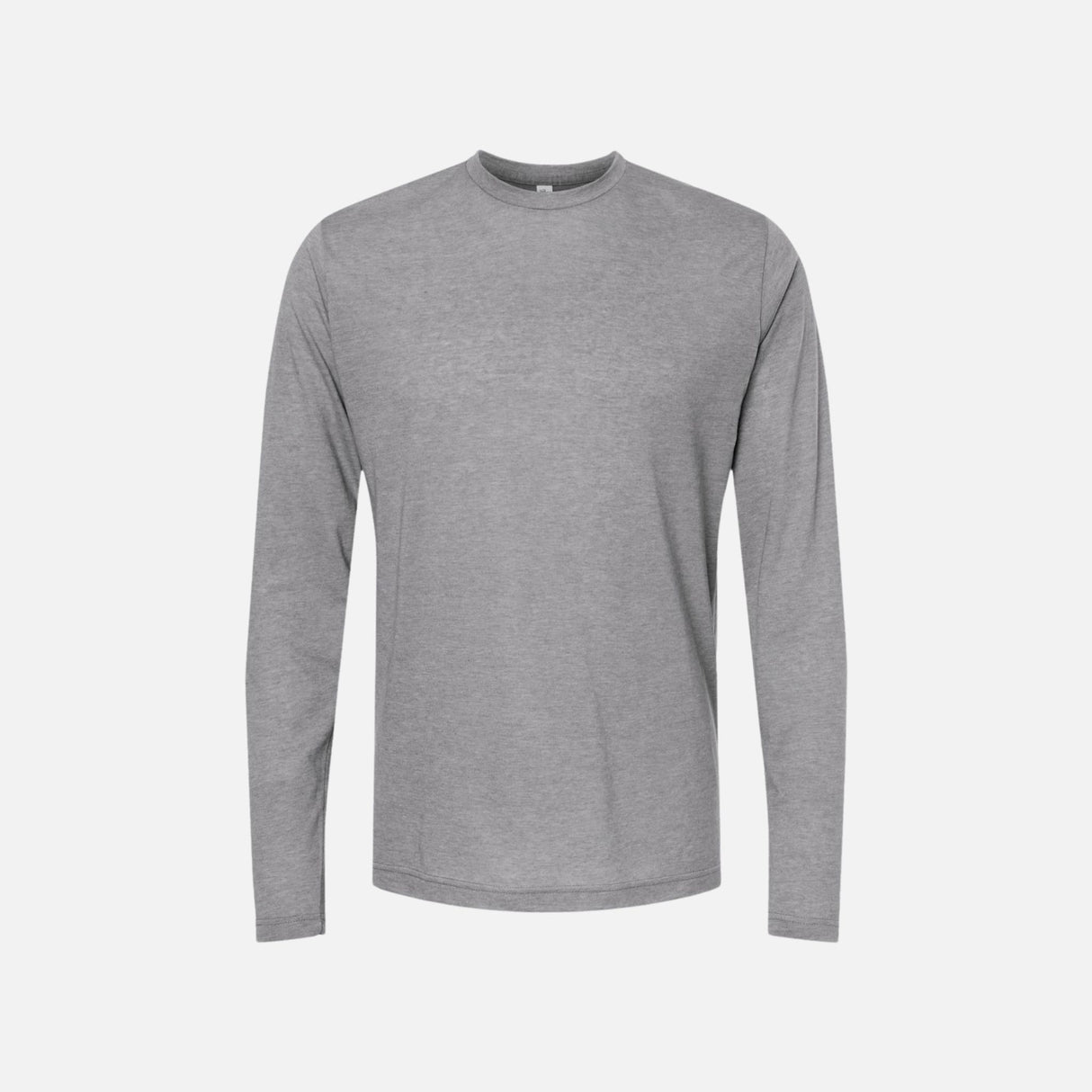 Chandail-manches-longues-unisexe-M&O-3520-gris-cendré-devant