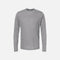 Chandail-manches-longues-unisexe-M&O-3520-gris-cendré-devant
