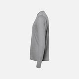 Chandail-manches-longues-unisexe-M&O-3520-gris-cendré-côté