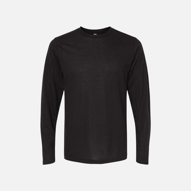 Chandail-manches-longues-unisexe-M&O-3520-noir-devant