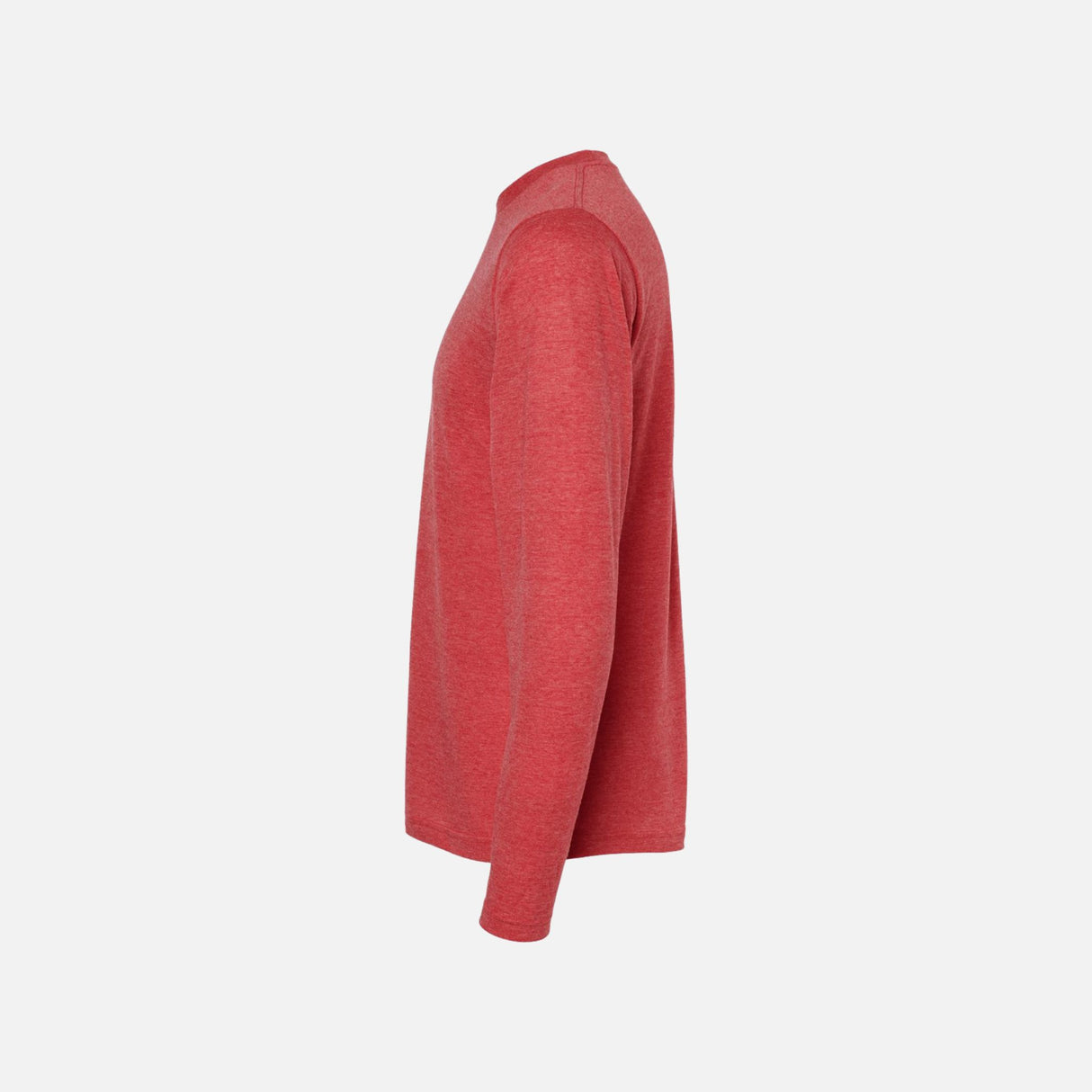 Chandail-manches-longues-unisexe-M&O-3520-rouge-côté