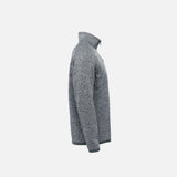 Chandail-quart-zip-homme-Stormtech-Avalante-gris-côté
