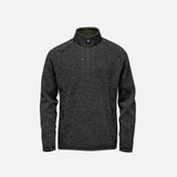 Chandail-quart-zip-homme-Stormtech-Avalante-noir-devant