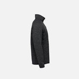 Chandail-quart-zip-homme-Stormtech-Avalante-noir-côté