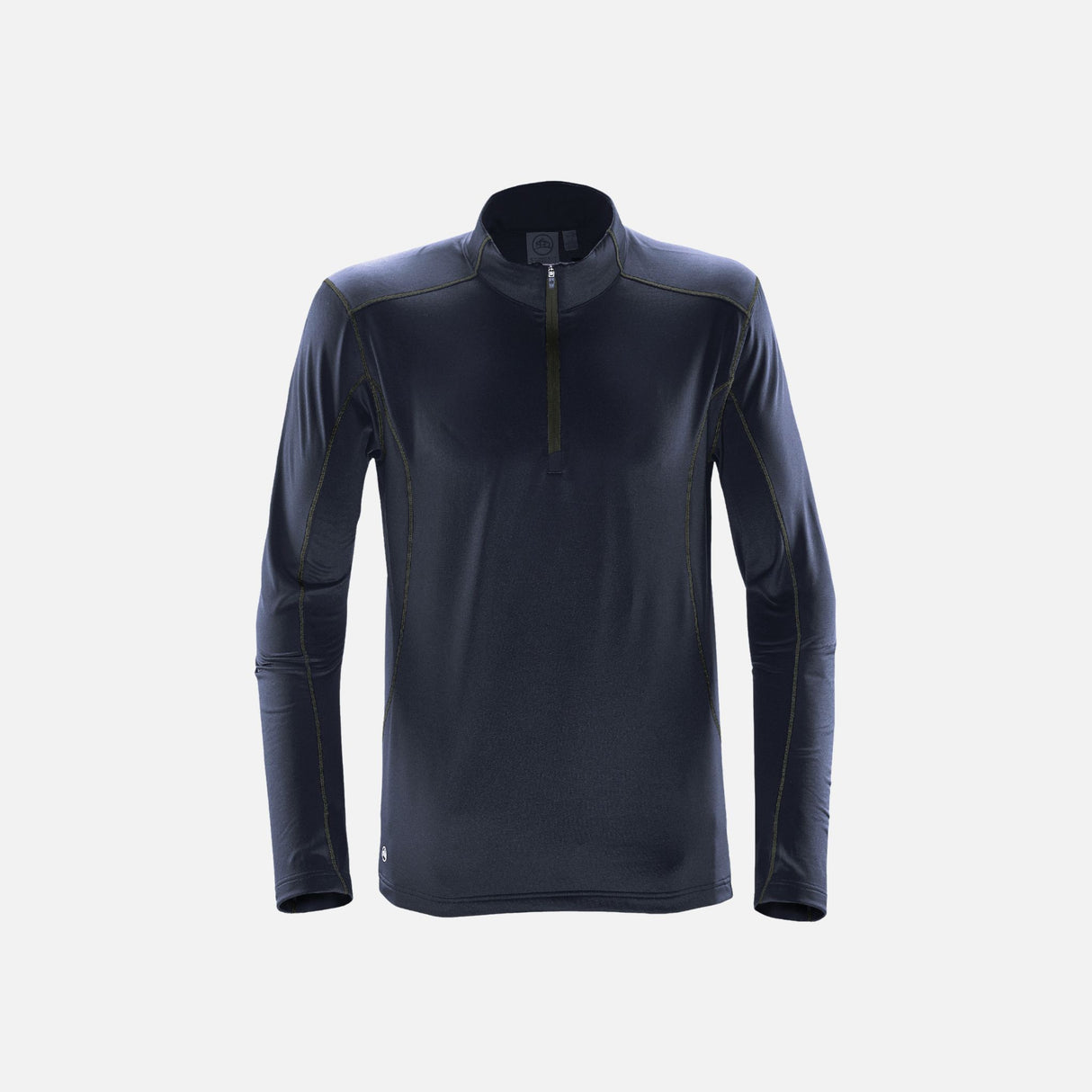 Chandail-quart-zip-homme-TFW1-marine-devant