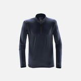 Chandail-quart-zip-homme-TFW1-marine-devant