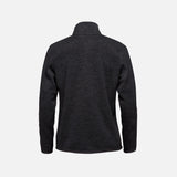 Veste polaire pour femme Stormtech FHZ-1W noire, vêtement chaud et confortable avec fermeture éclair.